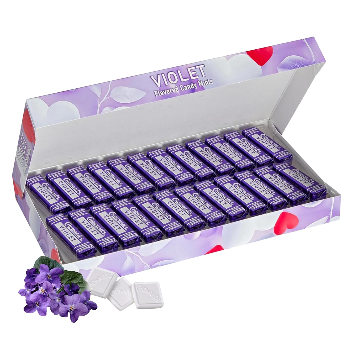 Amazon.com : Choward's Violet Mints Candy - Gift Edition, 24 Count